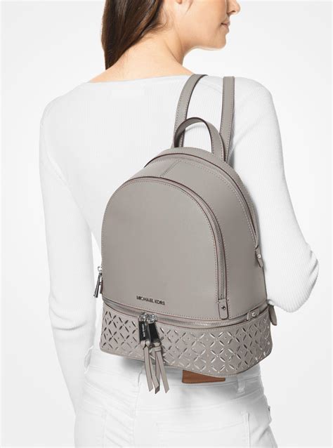 Rhea Medium Leather Backpack 